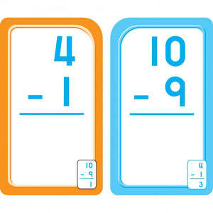 Subtraction cards