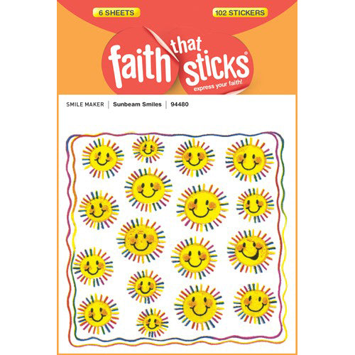 Sunbeam smiles stickers