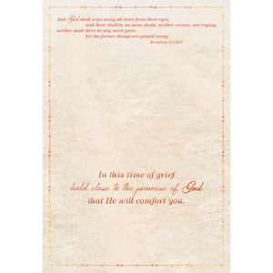 Card with KJV verse