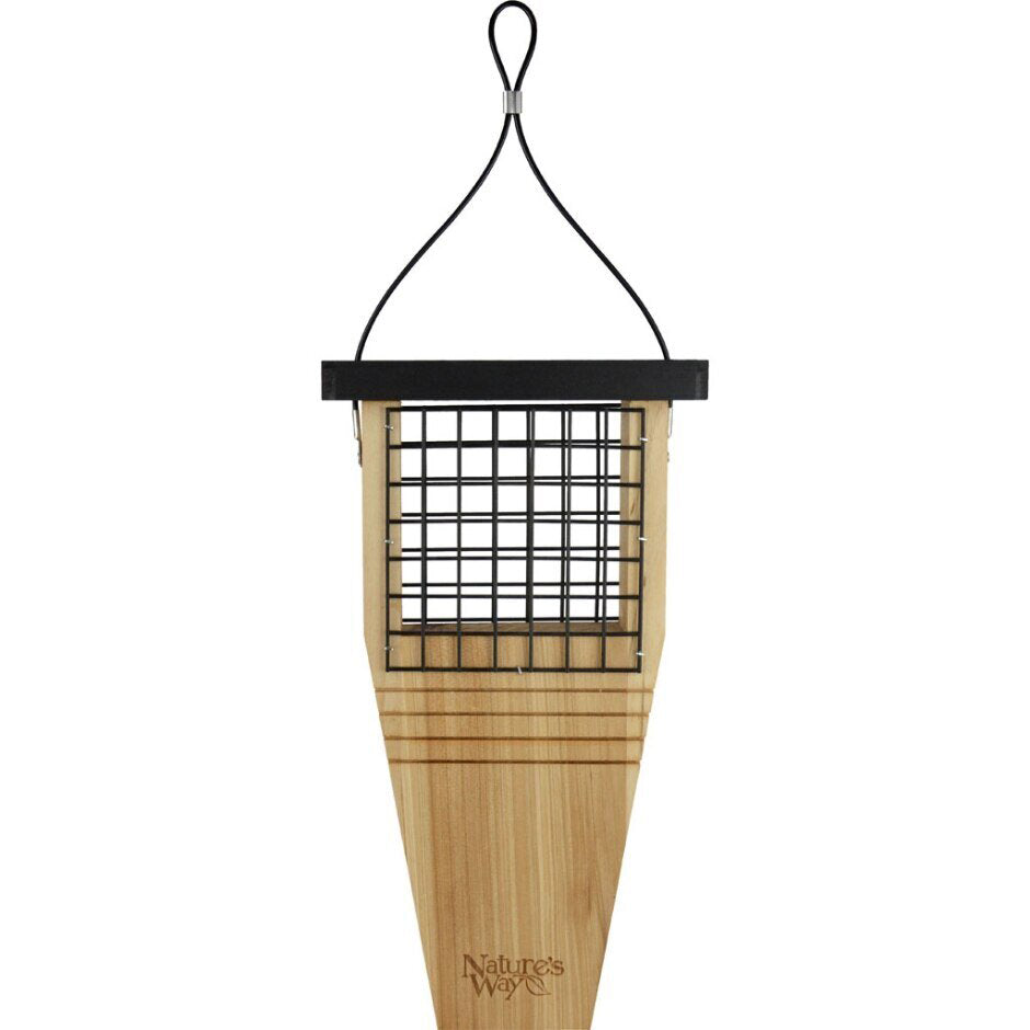 Woodpecker bird feeder