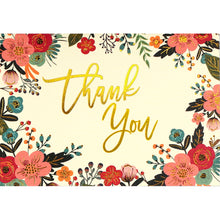 Thank You Floral Card