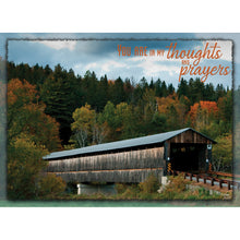 Covered bridge card