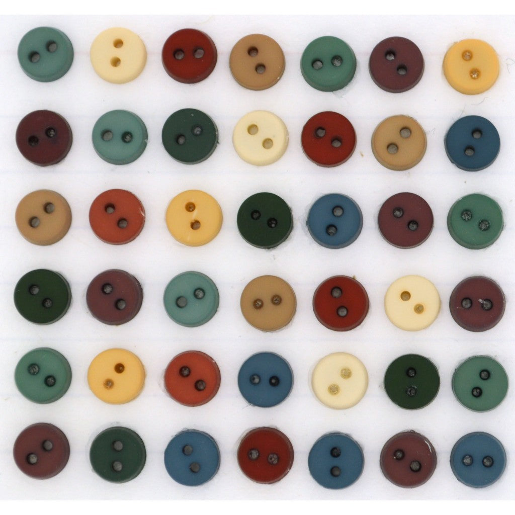 Tiny round buttons