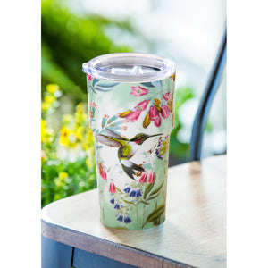 double wall travel companion cup paradise pond with tritan lid