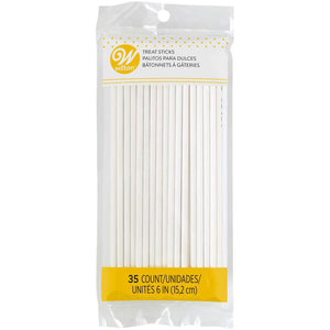 Wilton White 6-Inch Lollipop Sticks, 100-Count 
