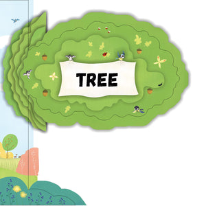Front of tree board book