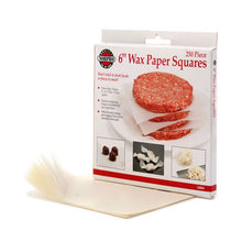 Wax paper squares