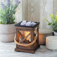 Wooden Fragrance warmer with wax melts