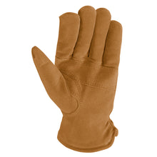 Palm of leather glove
