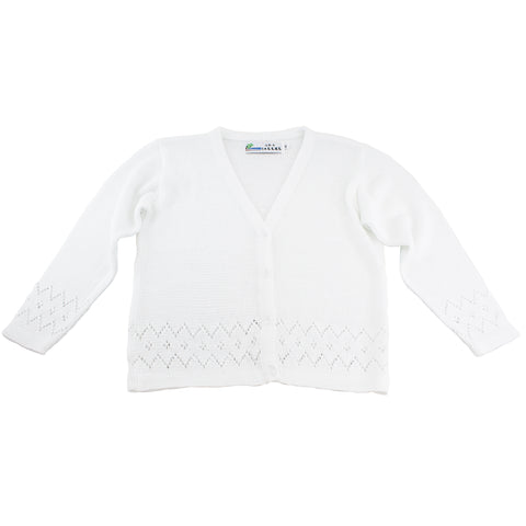 White child's sweater