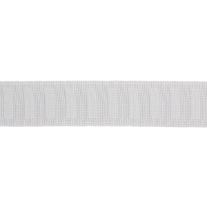 Wide white elastic