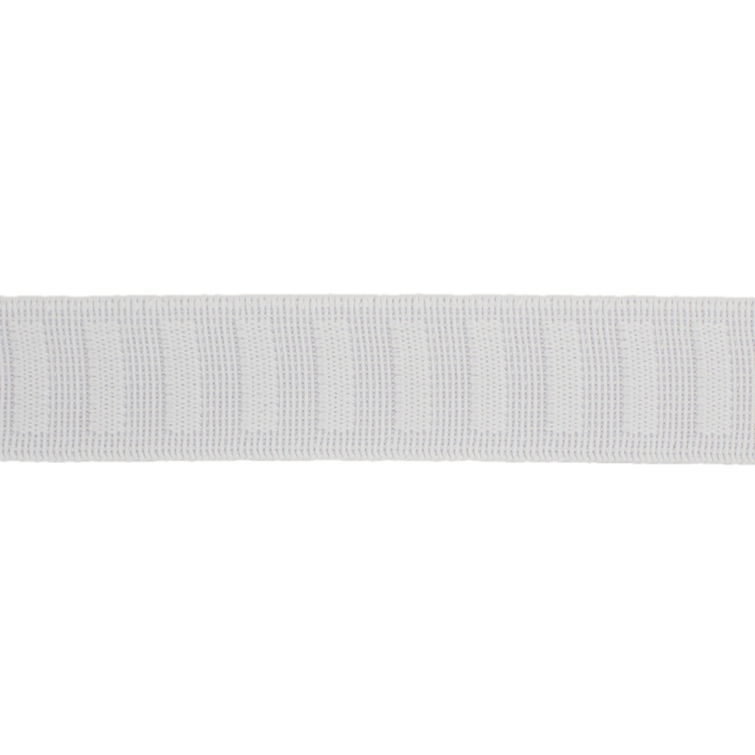 Twill Elastic Band Double Side 1.5 Flat 4 Yard 1 Roll Flat Elastic Ribbon  Cord White for Sewing, Waistband 