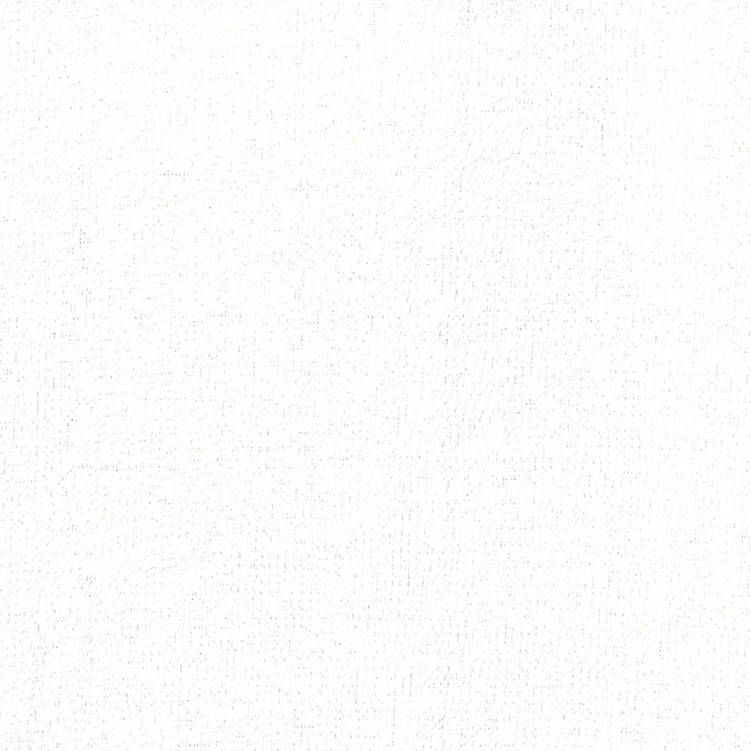 Extra Wide White Comfort Terry Cloth Fabric TC-0861