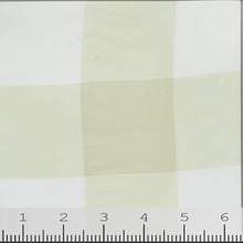 Sheer Plaid Fabric Willow