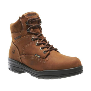 Lace up work boot