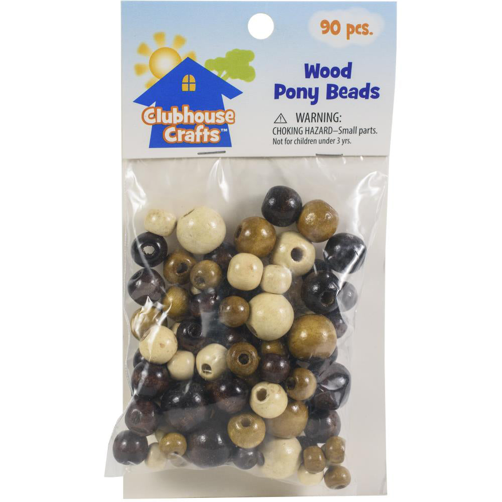 Sulyn Clubhouse Crafts Pony Beads, Assorted Colors, Set of 2300 
